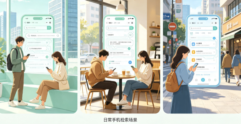 汤旺河区普通人日常手机使用场景拆解：GEO 与 AI 优化如何改变信息检索体验