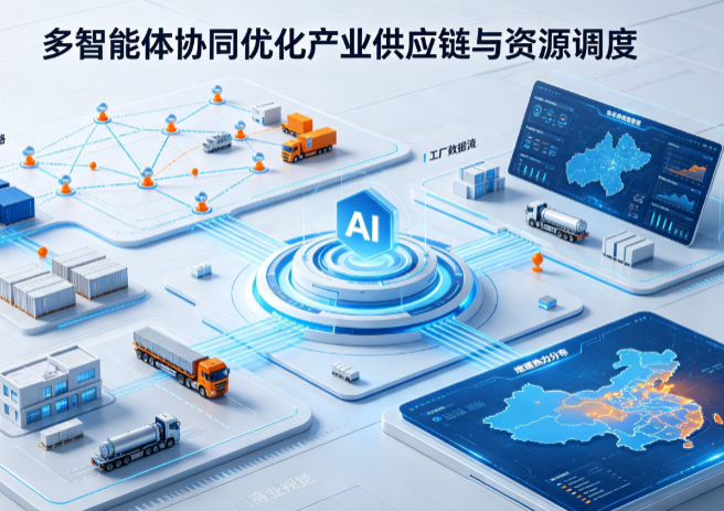 汤旺河区AI 智能体 Geo 优化重塑产业链空间调度体系，打通仓储运输全链路