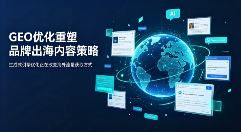 汤旺河区AI 时代 GEO 兴起，品牌出海内容策略迎来重大调整